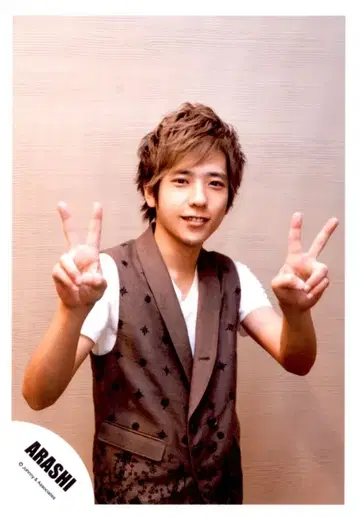 아라시 12-13년 Popcorn 니노미야 카즈나리 공식 사진 *1장