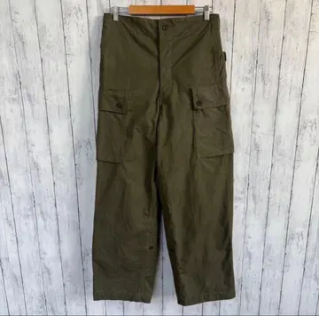 50s 빈티지 네덜란드군 더블 페이스 카고 팬츠 밀리터리 팬츠