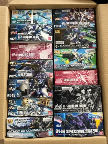 건담 프라모델 HG 빌드계 묶음 판매 HGBF, HGBD 외