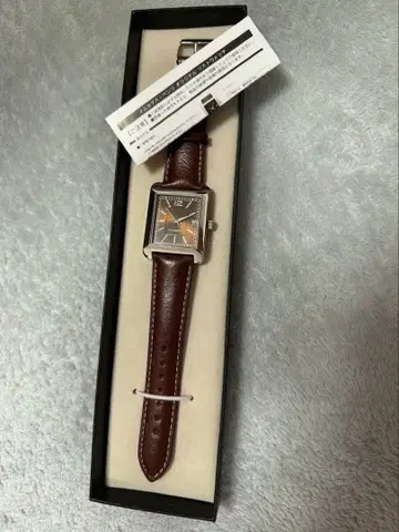 Mercedes-Benz 정말 멋진! 브라운 가죽 손목시계