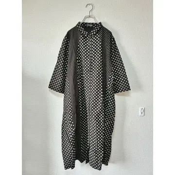 KOIBITO MISAKI 도트 패턴 셔츠 원피스