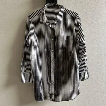 UNITED ARROWS 스트라이프 버튼 다운 셔츠 긴팔 성인 고급