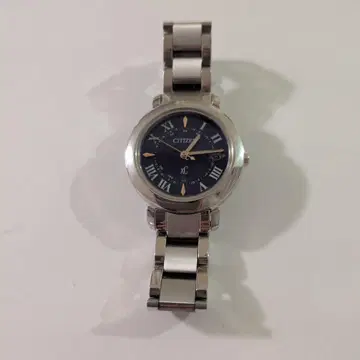 CITIZENXC 솔라 전파 시계 네이비 연장 부품 있음