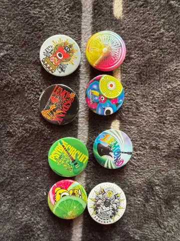 구하기 어려운 hide LEMONED 캔뱃지 8개 세트