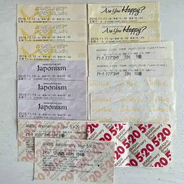 아라시 티켓 반권