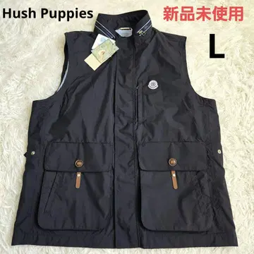 미사용 새상품 Hush Puppies 허시파피 베스트 블랙 L