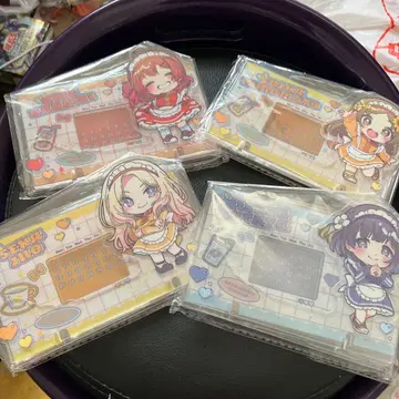 학원 아이돌 마스터 탁상 달력 4종 세트