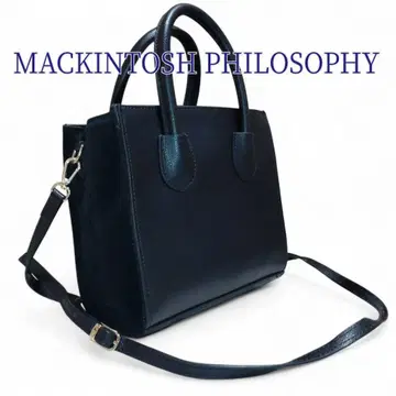 새상품급 매킨토시 필로소피 2WAY 숄더백 블랙