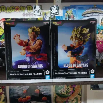 드래곤볼 BLOOD OF SAIYANS 오반 오천 미개봉 세트