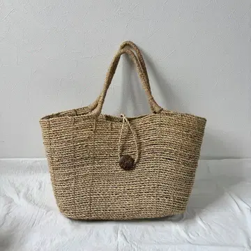 빈티지 바스켓백 라탄 코코넛 오샤레 토트 빅