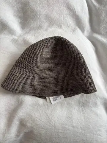 BEAUTY & YOUTH 라피아 버킷 햇