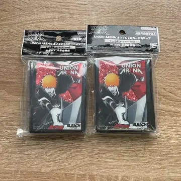 UNION ARENA BLEACH 카드 슬리브 60매입 2세트