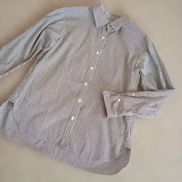 시착 정도 THOMAS MASON ROPE 스트라이프 블라우스