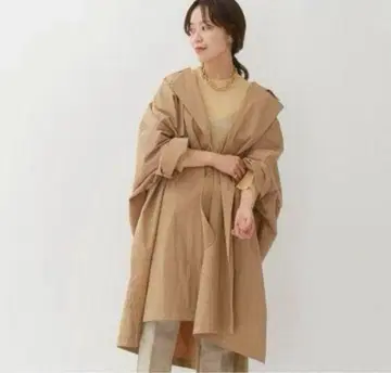 플라주 plage 텐트코트 트렌치코트