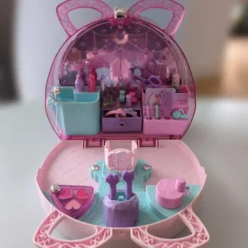 리카짱 유메이로 헤어 메이크 백과 아쿠아 컬 미사키짱 세트