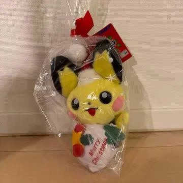 피츄 크리스마스 봉제 인형 TOMY 초기