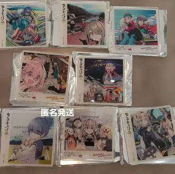 유루캠 시마 린 카카미가하라 나데시코 아크릴 코스터 유상 특전