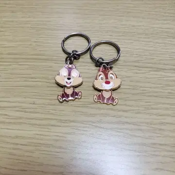 칩과 데일 키링 세트