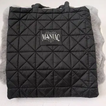 StrayKids 스키즈 MANIAC 퀼팅 토트백 블랙