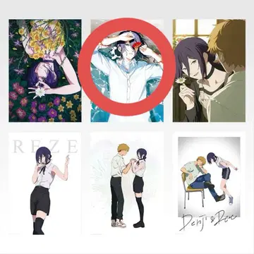 제일복권 쪼꼬렛 [체인소 맨 레제 편] A상 포스터 컬렉션 3