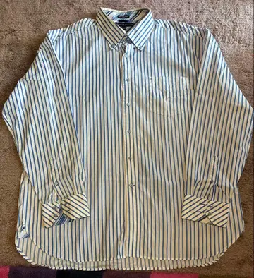 TOMMY HILFIGER 긴팔 셔츠 스트라이프 XXL