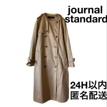journal standard 베이지 트렌치코트 여성용