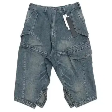 A0490ST 새상품 JULIUS 데님 팬츠: 2 인디고