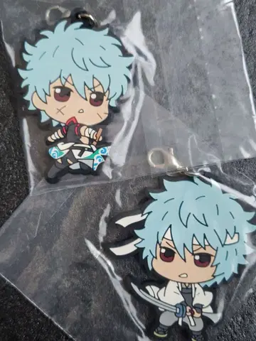 은혼 제일복권 사카타 긴토키 러버 마스코트 2종 세트