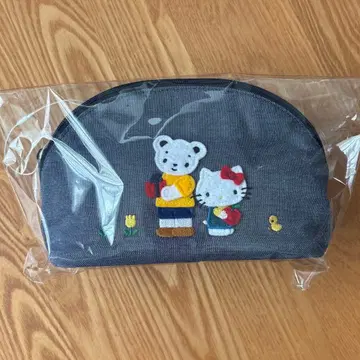 파미리아 헬로키티 콜라보 파우치 파랑