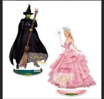 엘파바와 글린다 아크릴 스탠드 세트