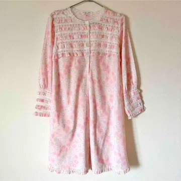 [ 데드스탁 ] 이탈리아제 빈티지 나이트 웨어 원피스 꽃무늬 44