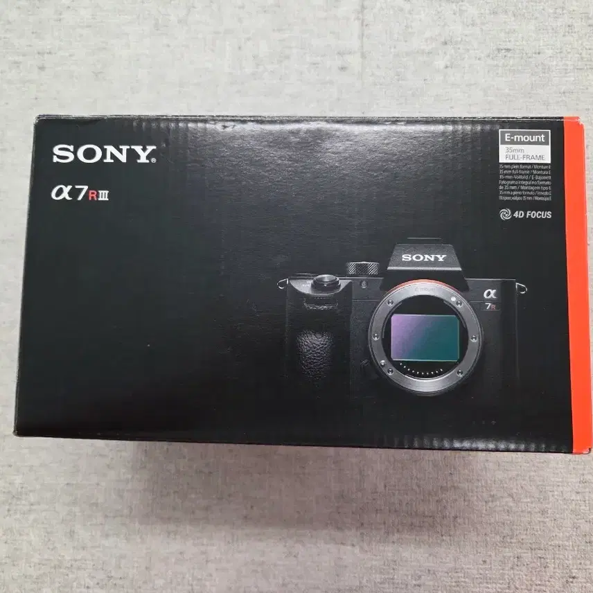 소니 A7R3A