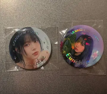 르세라핌 운채 캔뱃지 dicon 팝업