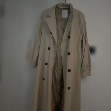 MAJESTIC LEGON 베이지 트렌치코트