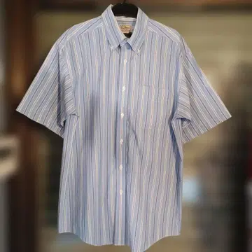 L.L.Bean/엘엘빈 반팔 셔츠 스트라이프