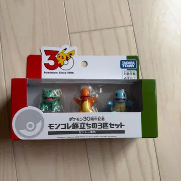 포켓몬 몬코레 출발의 3마리 세트 칸토