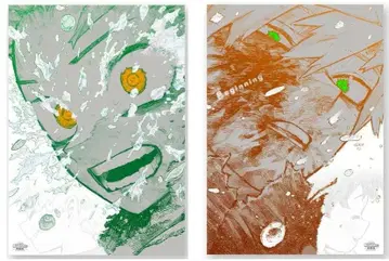 나의 히어로 아카데미아 원화전 A2 아트 포스터 The Beginning