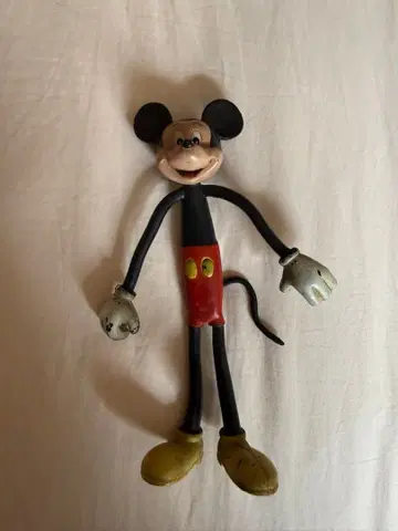 미키마우스 빈티지 러버 인형