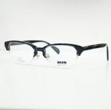 사바에 일본제 FUPAS 하프림 티타늄 안경 렌즈 교환 가능 새상품