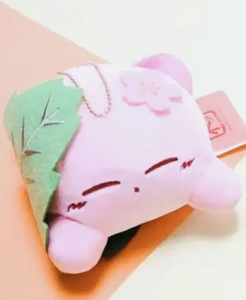 새상품 별의 커비 벚꽃모찌 봉제 인형 후와후와 컬렉션