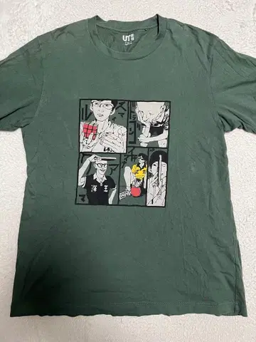 레어 UNIQLO UT 마츠모토 타이요 핑퐁 t셔츠 XL