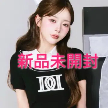 미개봉 새상품 다리치 DD 로고 레이어드 니트탑 darich