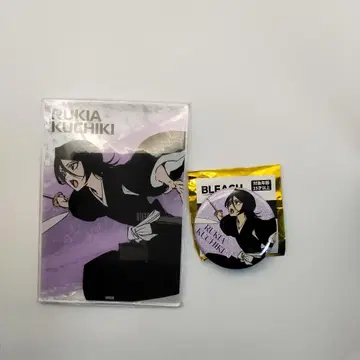BLEACH WORLD A상 아크릴 보드 캔뱃지 쿠키키 루키아