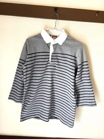 90s 바바리안 7부 기장 라거 셔츠