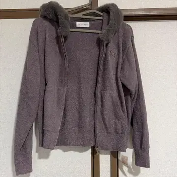 snidel home 스나이델 홈 [ Warm Misty ] 니트 후드티