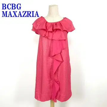 BCBGMAXAZRIA 원피스 핑크 레이온 4 C3263