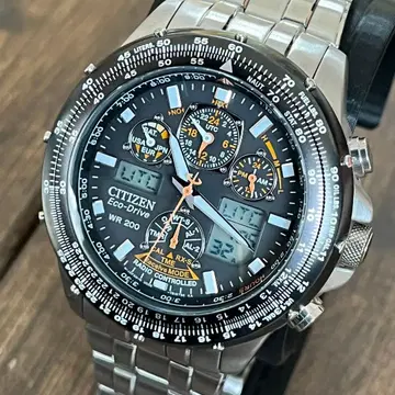 시티즌 프로마스터 에코드라이브 스카이호크 솔라 전파