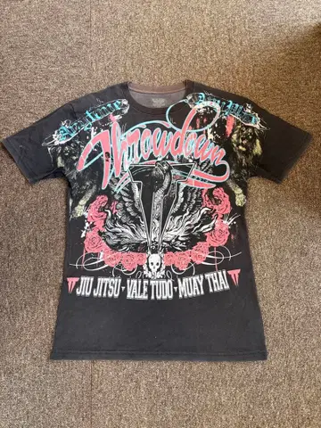 [초레어] 2000s THROWDOWN MMA T셔츠 L Y2K 격투기