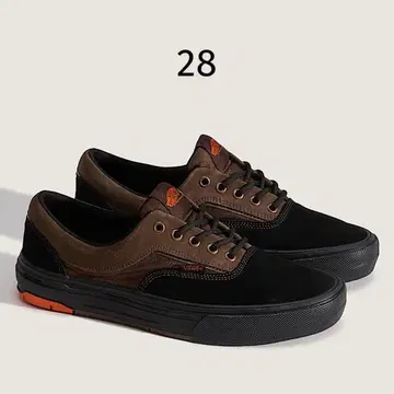 28 VANS SKATE ERA WAFFLECUP BLACK BROWN