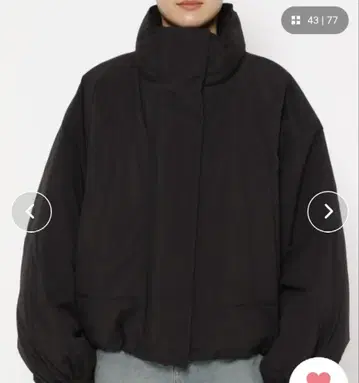 LOWRYS FARM 몬스터 코트 미사용품 블랙 완판템